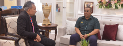 Sesi Kunjung Hormat Pengarah JPS Negeri Kedah ke atas Menteri Besar Kedah, YAB Dato’ Seri Muhammad Sanusi bin Md Nor